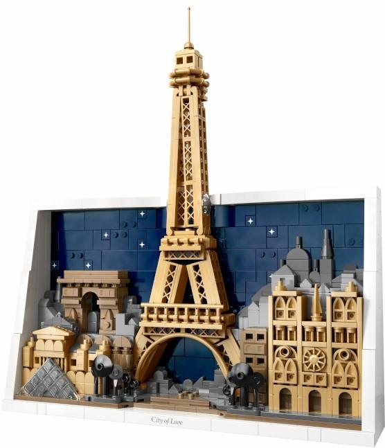 Constructor LEGO Architecture Paris – orașul dragostei