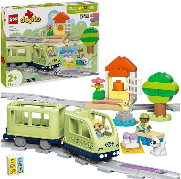 Constructor LEGO DUPLO Tren de aventură interactiv