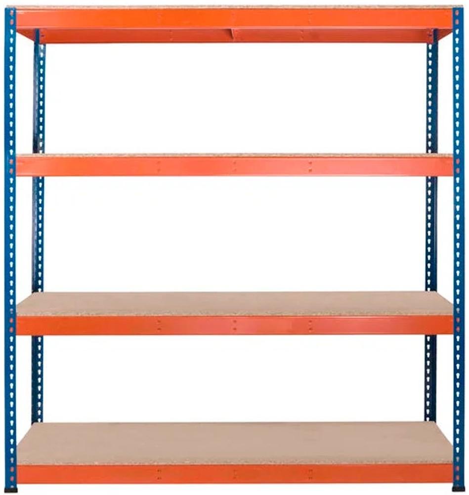 Cтеллаж складской Waltz 1200/500/1780 ORANGE-BLUE