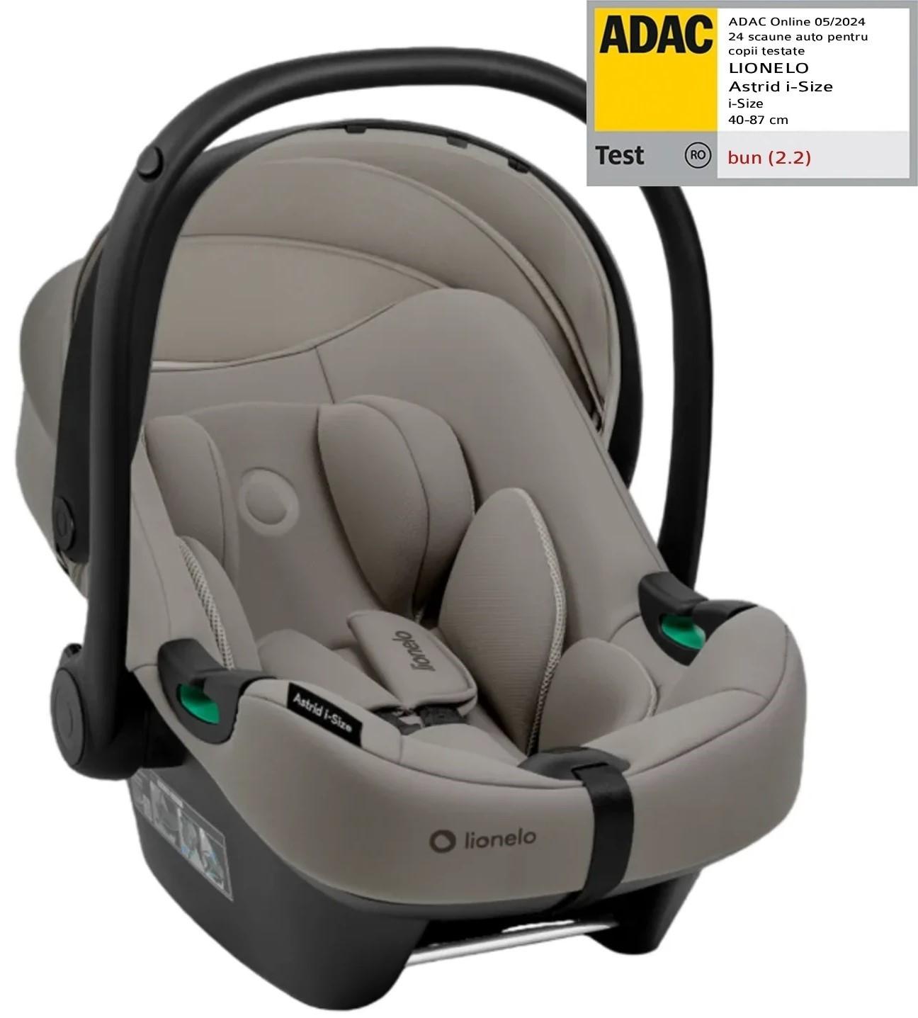 Детское автокресло Lionelo Astrid Beige Taupe