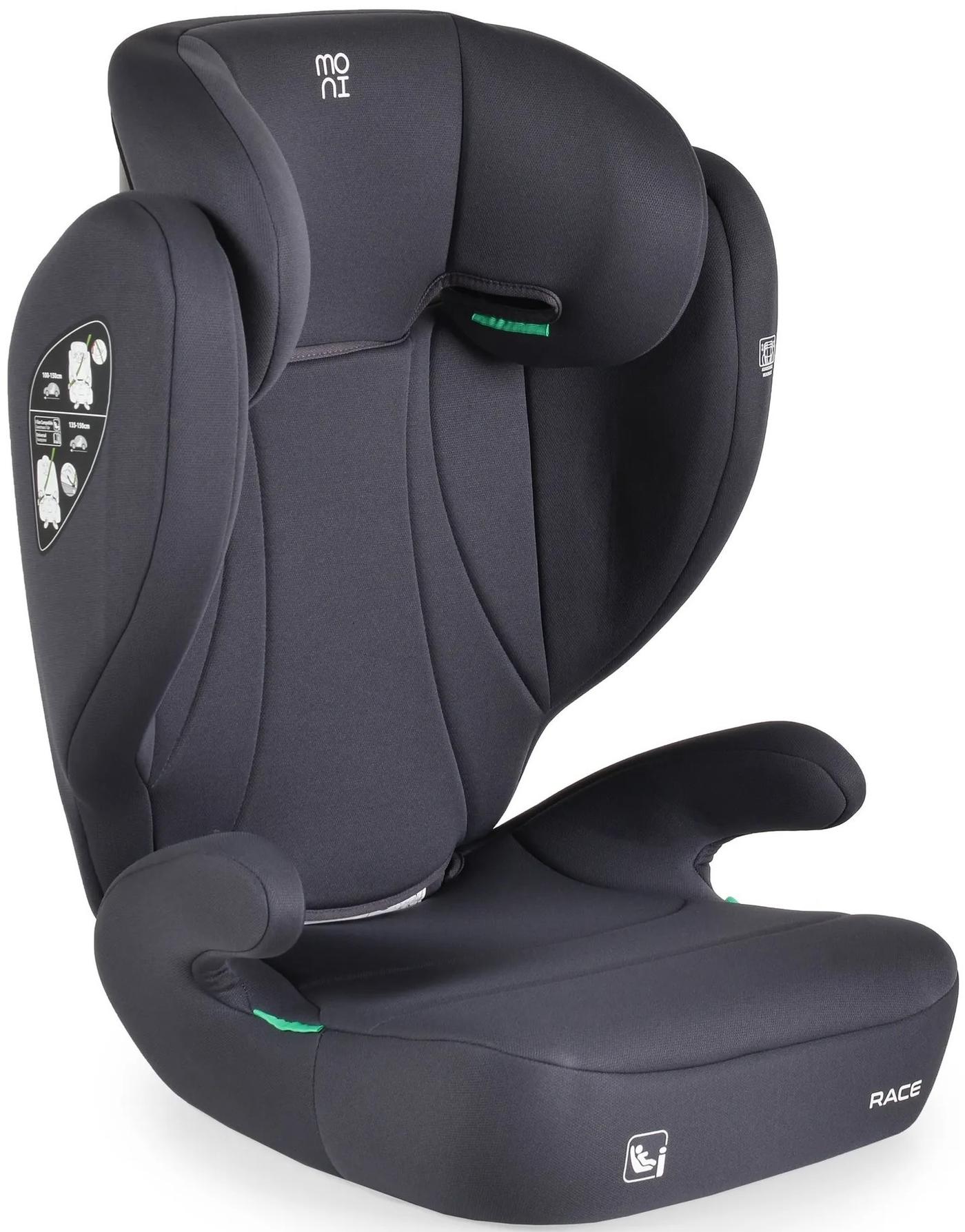 Детское автокресло Moni Race Stone Grey