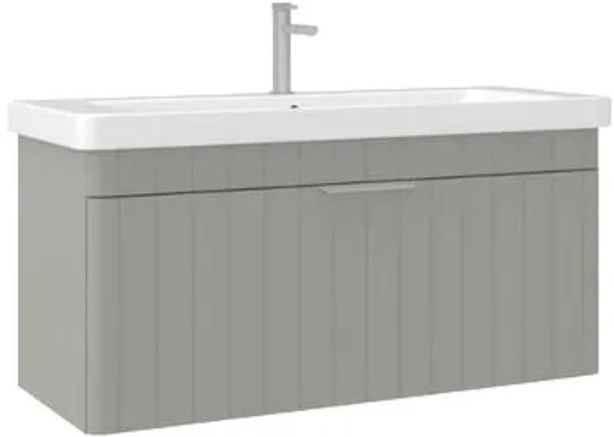 Dulap sub lavoar Orka Procida 105 White kasmir