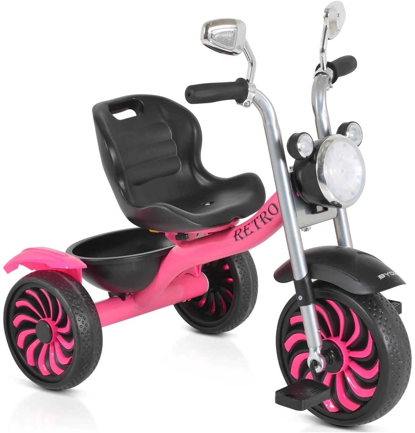 Трицикл Moni Retro Pink
