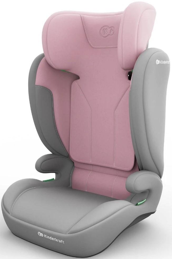 Scaun auto copii KinderKraft I-Spark 2 Plus i-Size Pink (KCISPA02PNKPL00)
