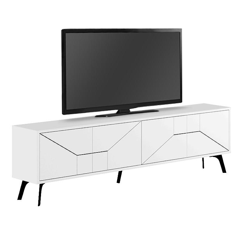 Tumba pentru televizor DECO Dune White