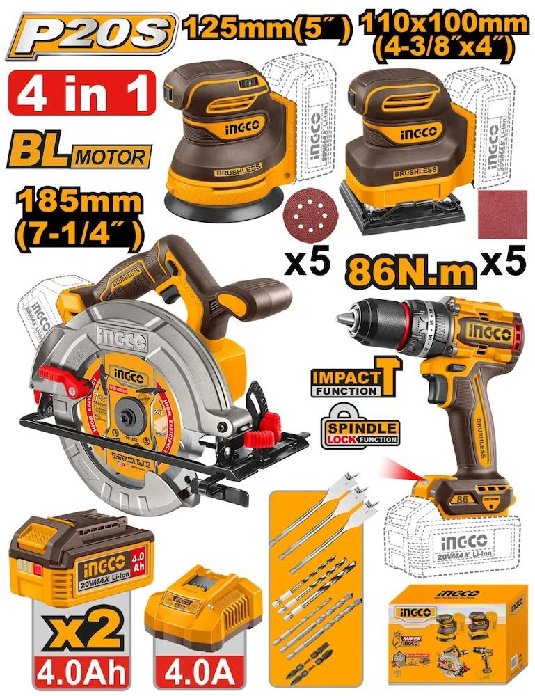 Set de scule electrice INGCO COSLI251083