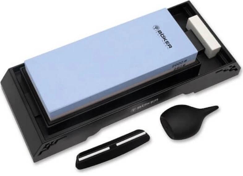 Ascutitor pentru cutite Boker Combi Water Stone Sharpening Station 240/200