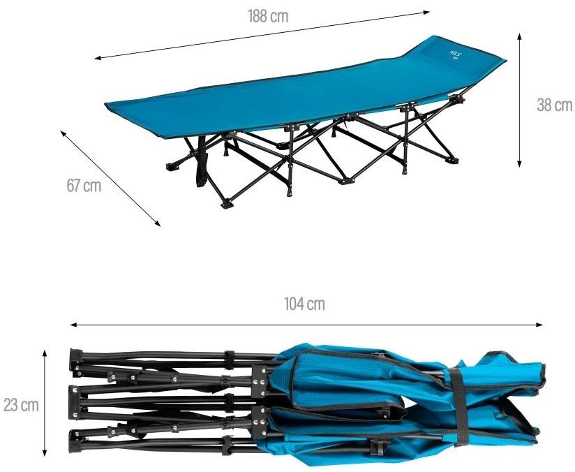 Pat pliant Nils Camp NC2701 Blue