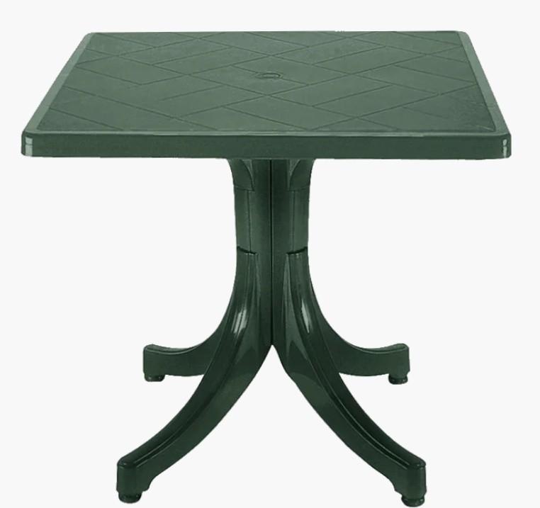 Стол садовый Papatya Favori 80x80cm Green