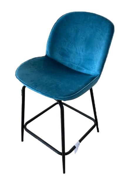 Scaun Papatya Gubi Bar Negru/Turcoaz