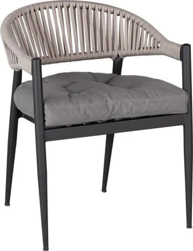 Scaun terasa Papatya Corner Anthracite / Beige / Grey
