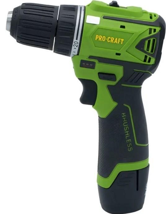 Шуруповерт ProCraft PA12BL (с 1 батареей и зарядным устройством)