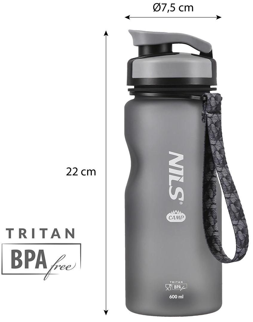 Бутылка для воды Nils Camp NC1740 Black