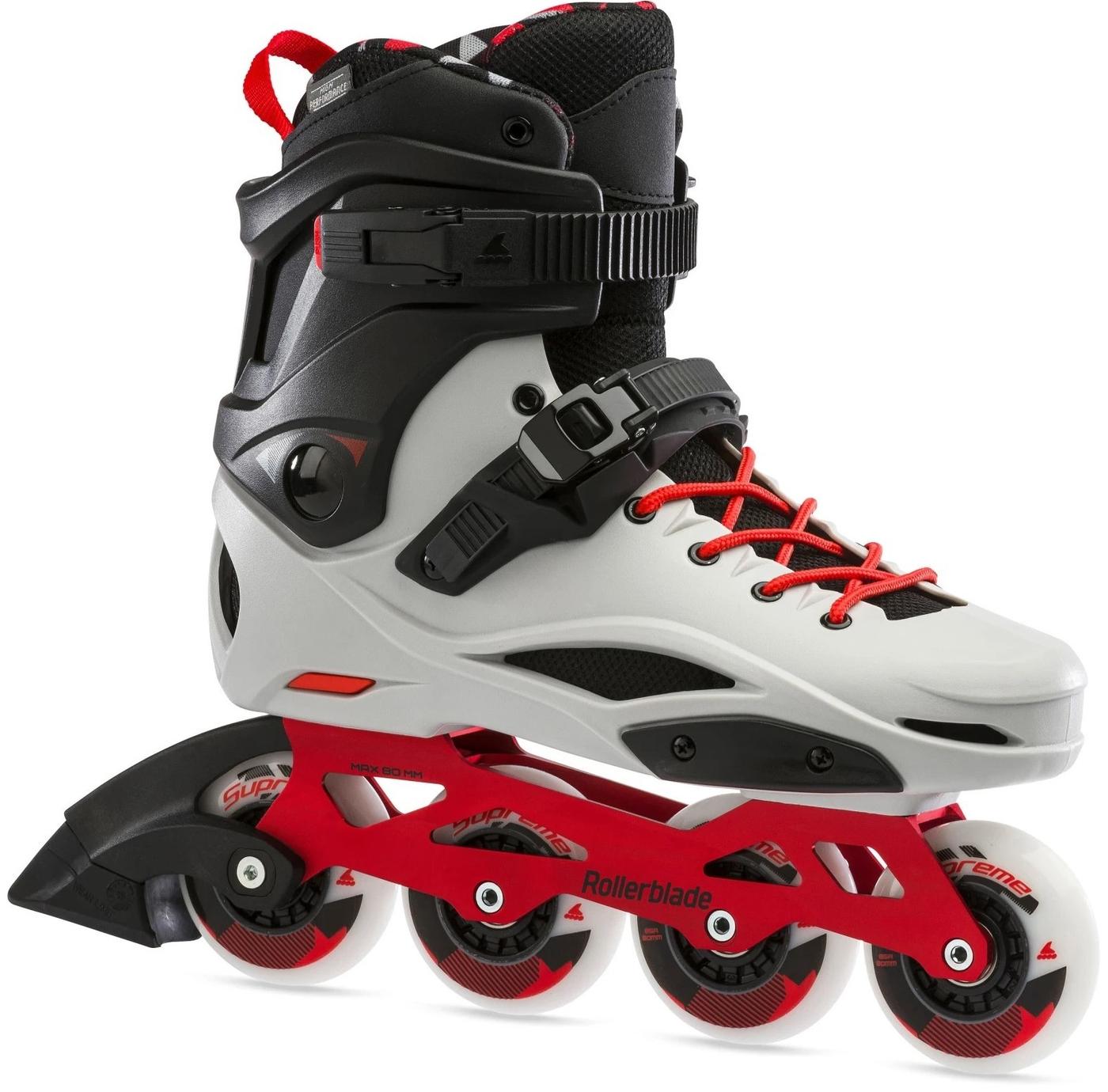 Role copii Rollerblade  07101600U94 RB PRO X GRIGIO/ROSSO CALDO 44.5