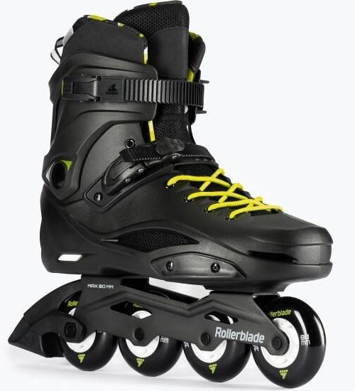 Role copii Rollerblade  Crueser Nero/Giallo Neon size 44.5 (07101500215)