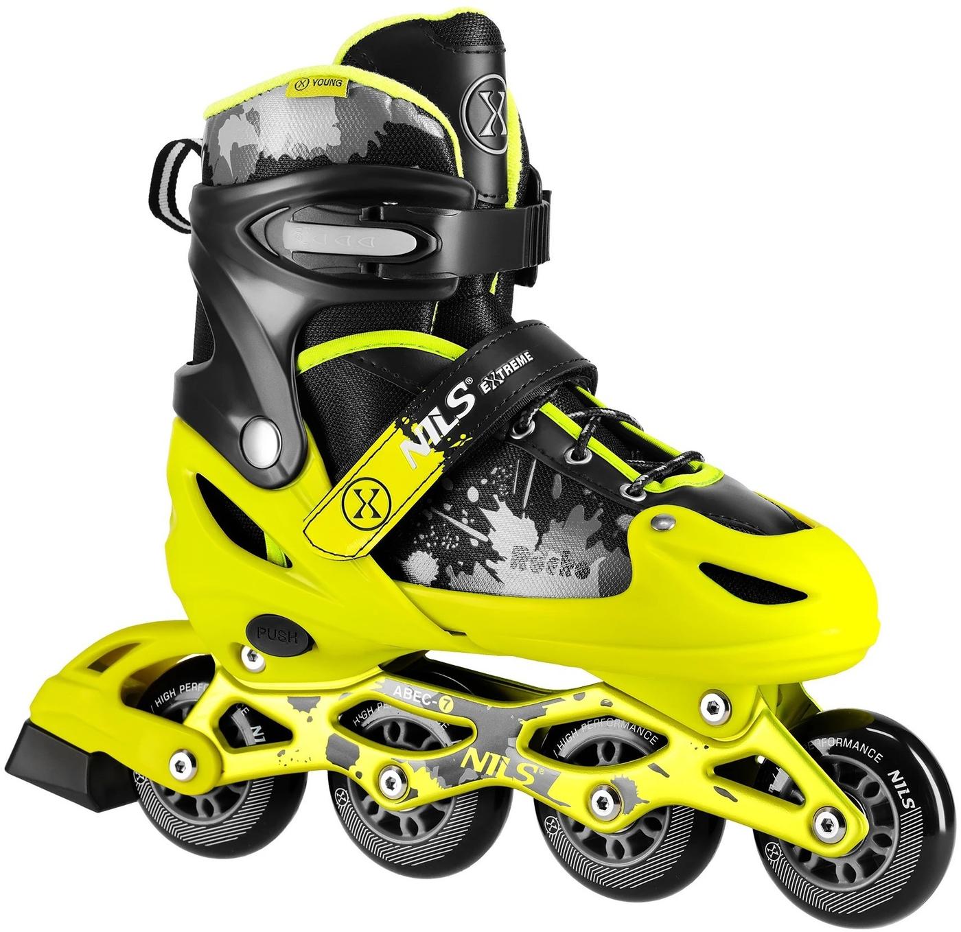 Role copii NILS EXTREME Rocko Yellow 31-34 (NA18137A)