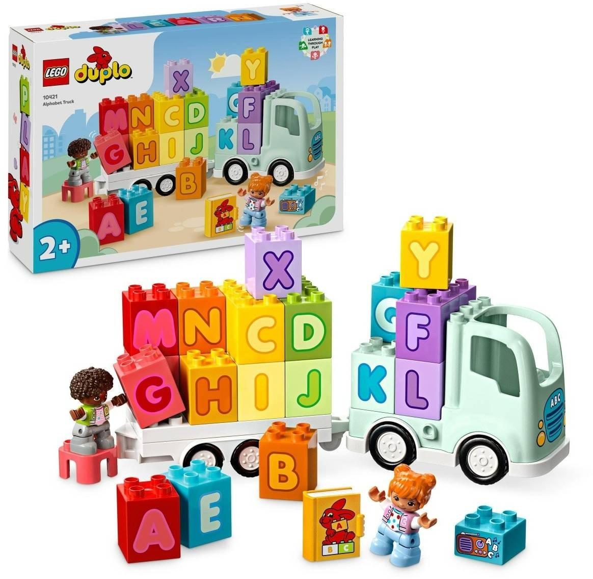 Material de numarare LEGO Duplo Alphabet Truck 10421