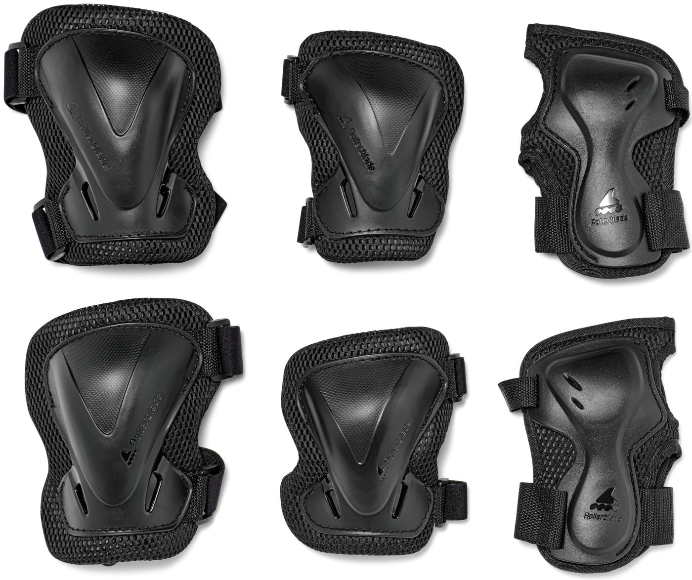 Echipament de protectie Rollerblade  Evo Pro Gear 3 Pack Black M