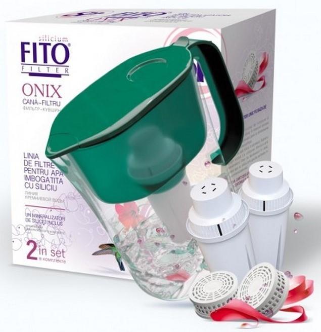Cană filtrantă pentru apă Fito Filter Onix SI+ Green