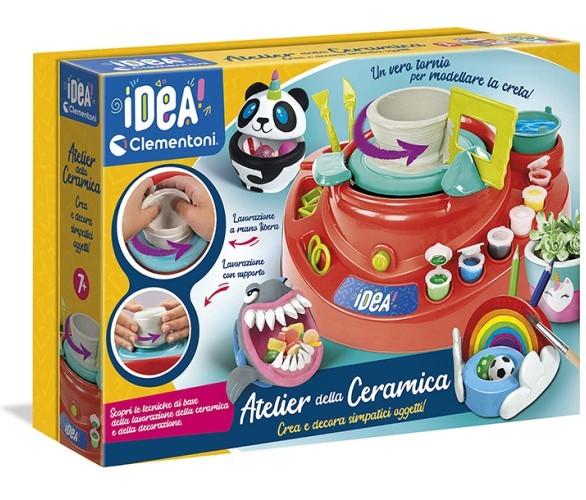 Set de cercetare pentru copii Clementoni Idea Atelier della Ceramica (18693)
