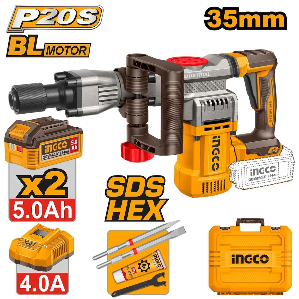 Отбойный молоток INGCO CDBLI203582