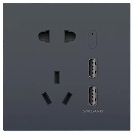 Электрическая розетка Aqara QBCZ15LM Black