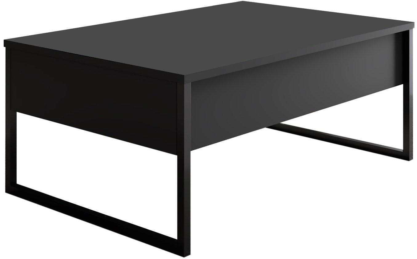 Masuta de cafea, reviste Hanah Home Luxe Anthracite Black