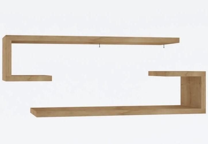 Raft de perete Hanah Home Eldo Sapphire Oak