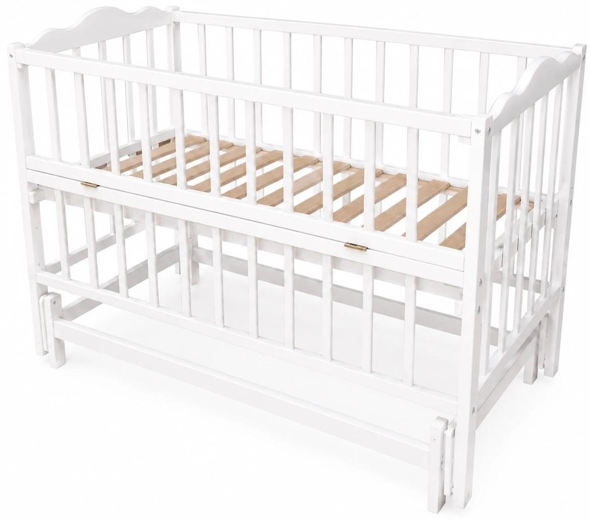 Детская кроватка Kuzea Anastasia-2 White