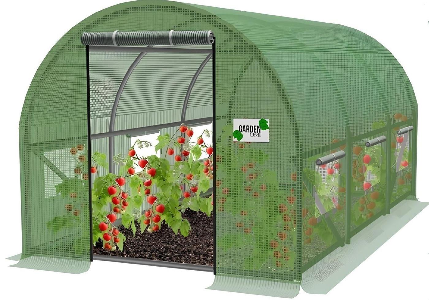 Теплица GardenLine TUN5583 4x2.5x2m