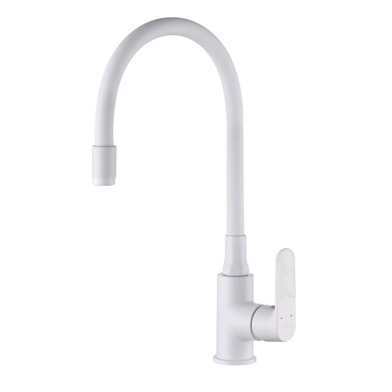 Baterie pentru lavoar Invena Joga Plus White