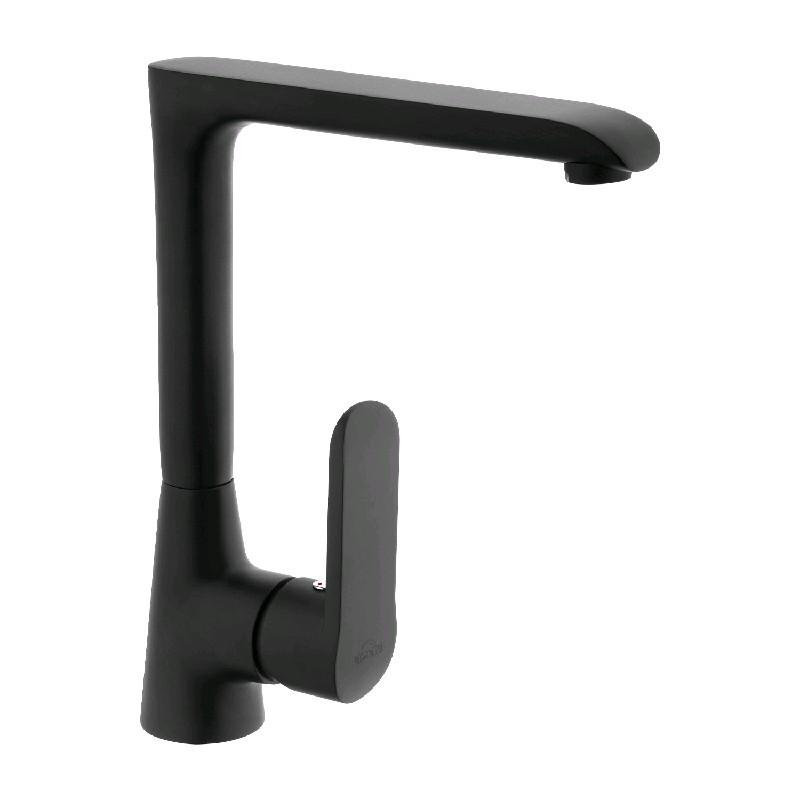 Baterie pentru lavoar Invena Siros Black