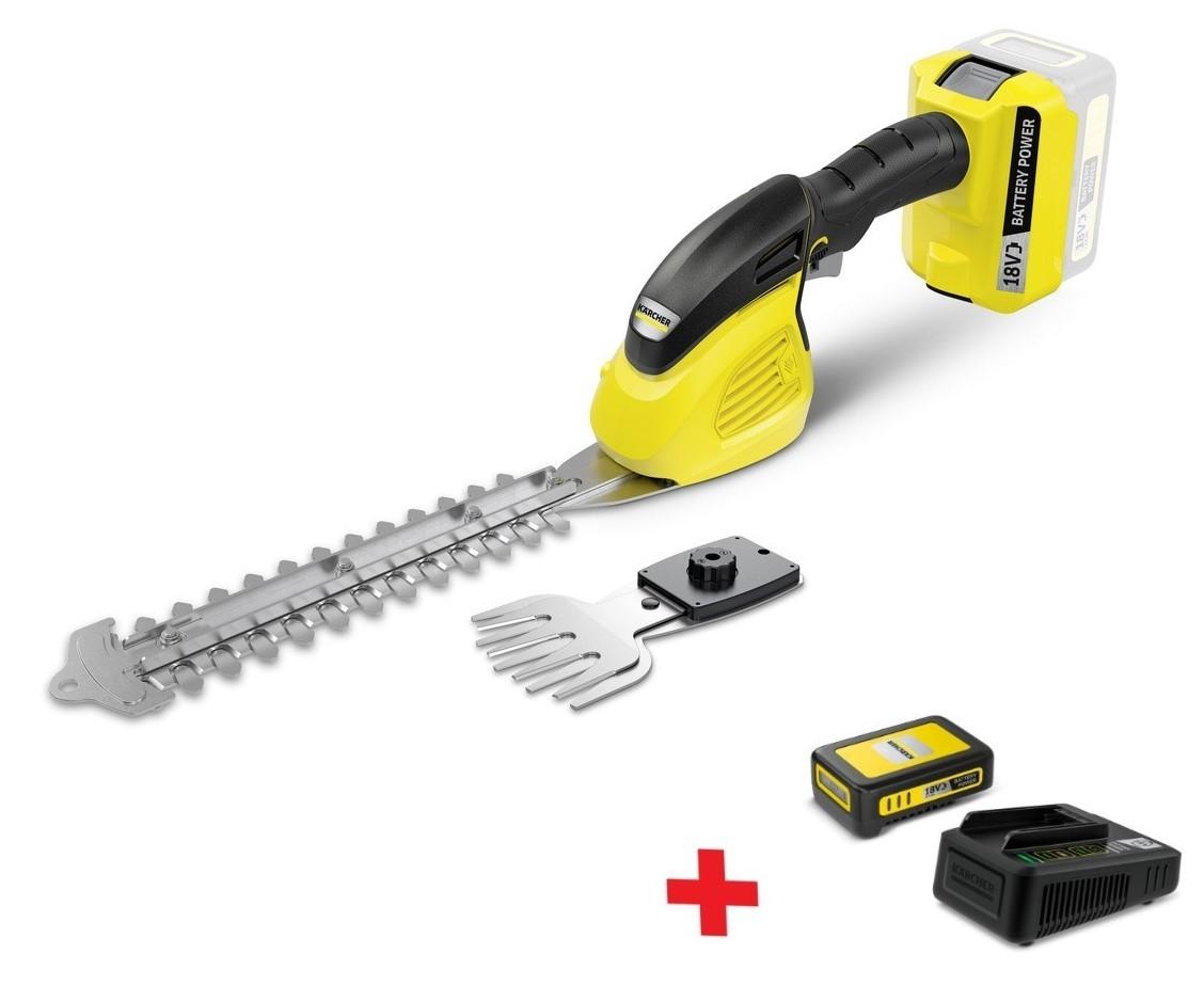 Masina de tuns gard viu cu acumulator KARCHER GSH 18-20 Battery  + Kit