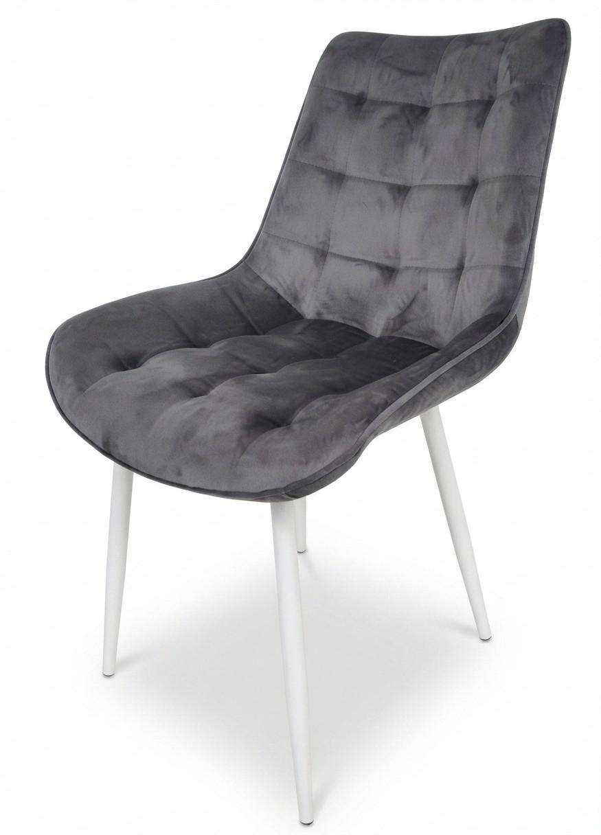 Scaun Kroll DC2-008 (velur) Grey / White