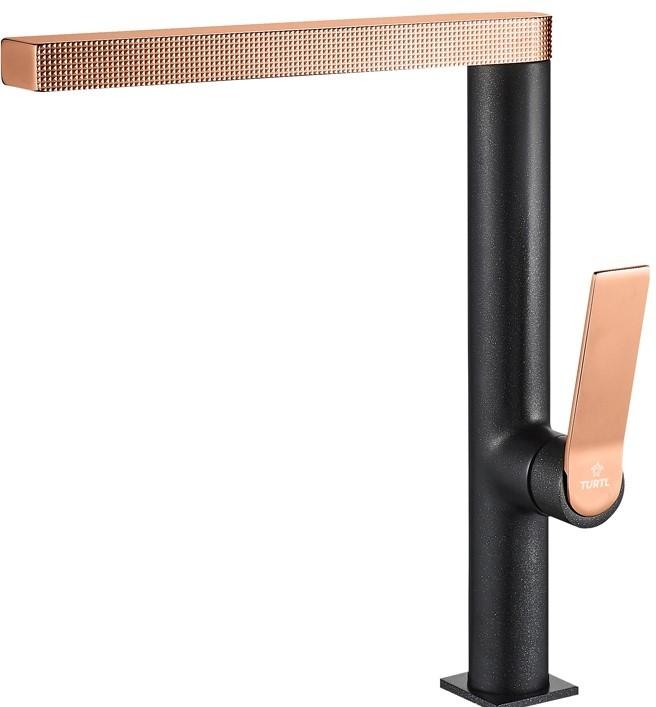 Robinet bucatarie Helika 7083-601C Black metallic copper
