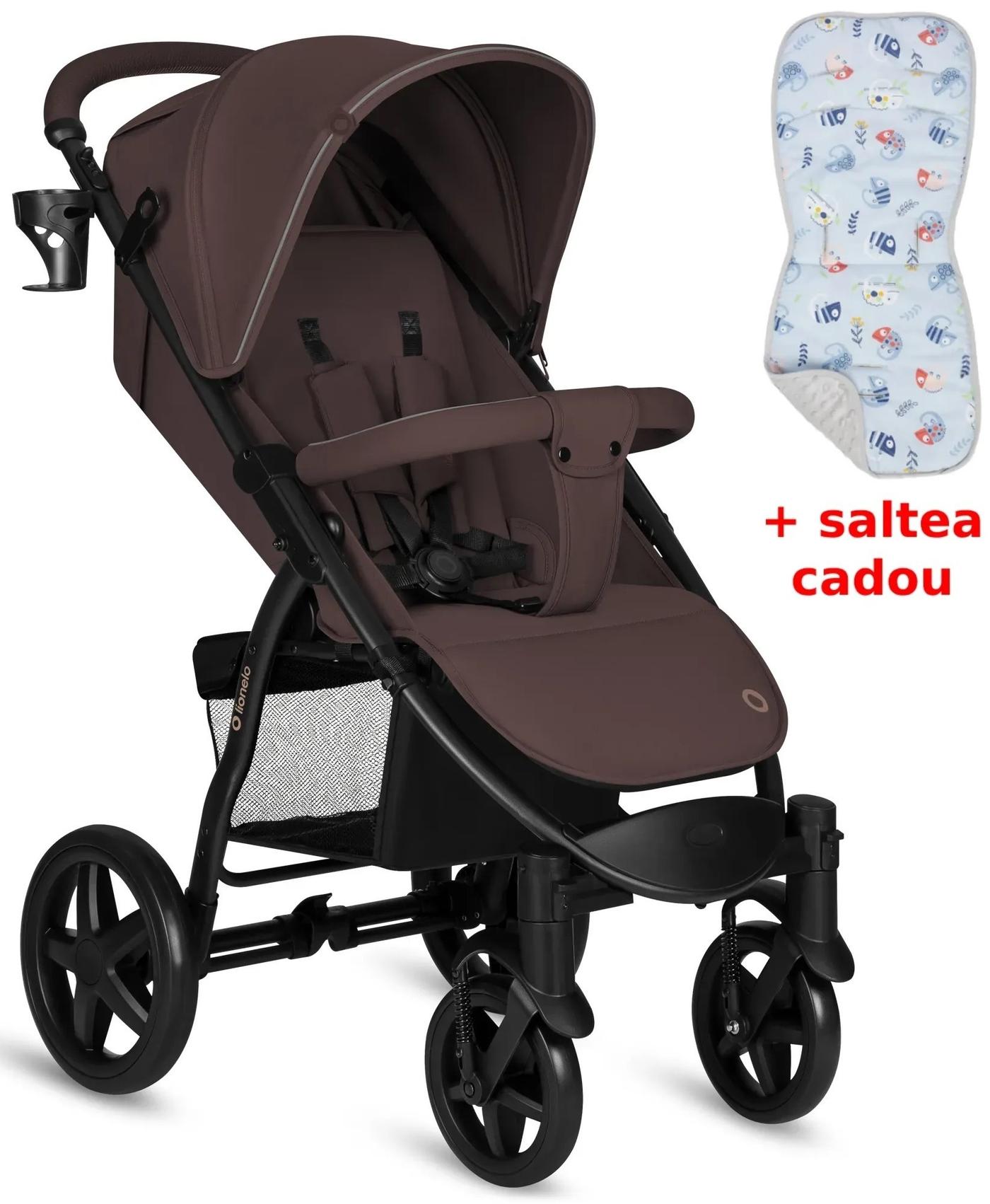 Прогулочная коляска Lionelo Annet Plus Brown Chocolate