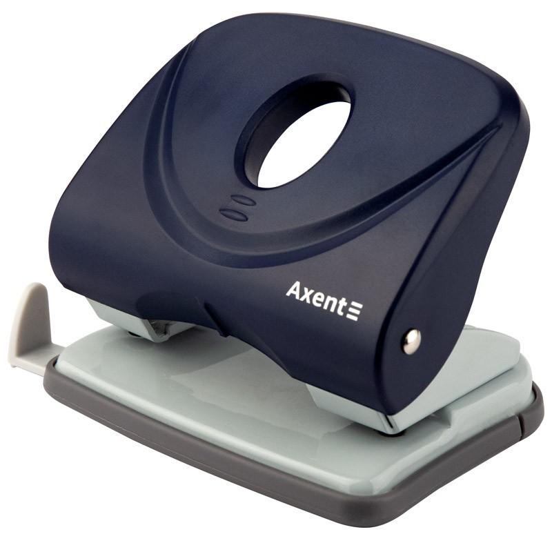 Perforator Axent Welle-2, 30 coli, albastru, 3830-02-A