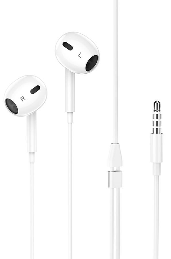 Наушники HOCO M1 Max Crystal White