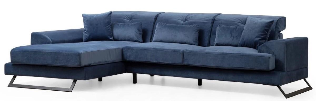 Canapea coltar Trendy Frido Stanga (Chl+3R) Bleumarin