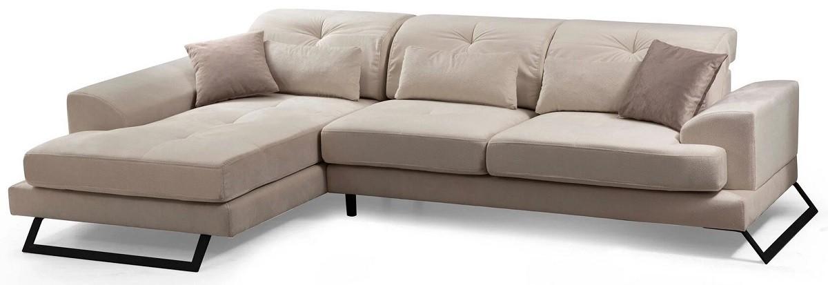 Canapea coltar Trendy Frido Colt stanga (Chl+3R) Ecru