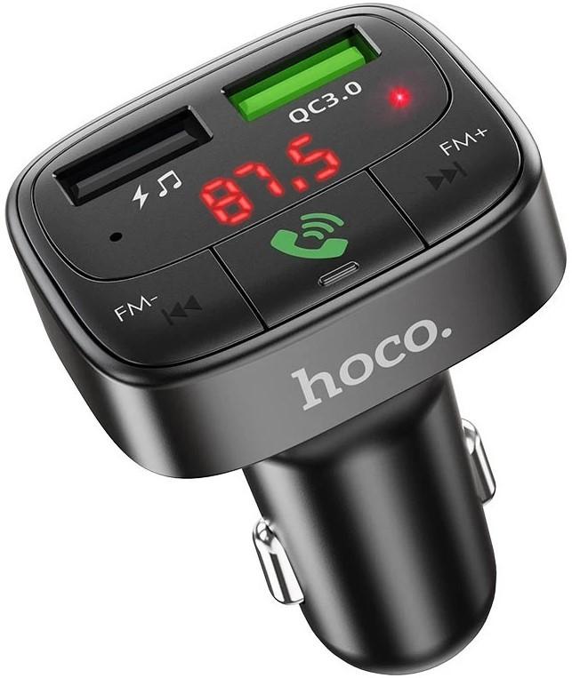FM Модулятор HOCO E59 Promise Black