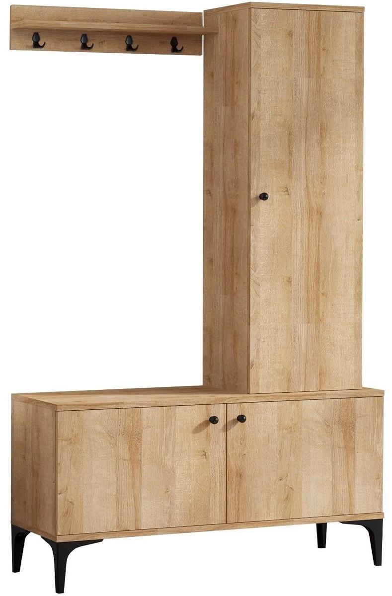 Antreu Trendy Lex Stejar (Bej)/Negru