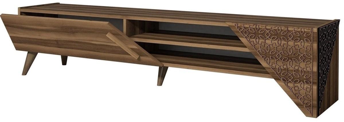 Tumba pentru televizor Trendy Beril 2 Nuc (Maro)