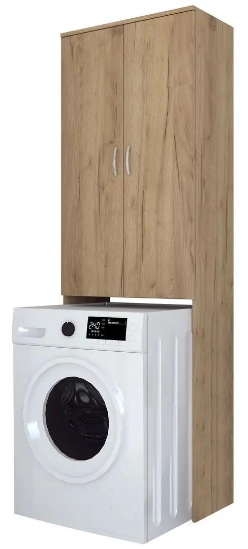 Dulap de baie Marcel MS 2U 65x35x199 Craft Oak Golden