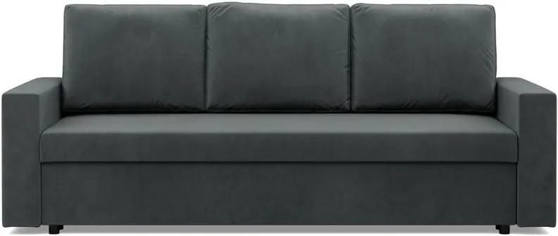 Диван Magnifico Meble Neo Straight 3 Bonell Kronos 34 Темно-серый