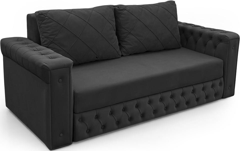 Диван Aurus Dolce 175 см (дельфин) Черный