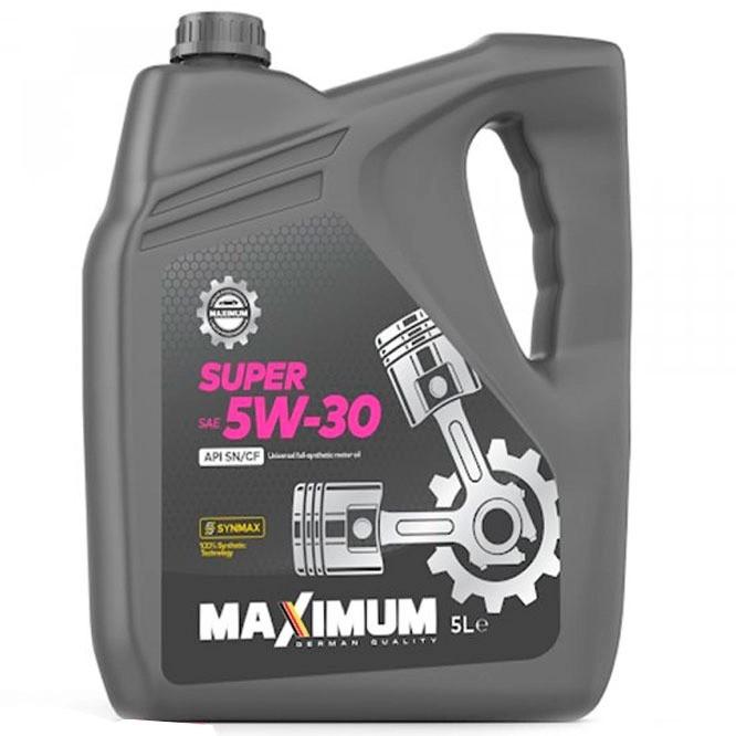 Моторное масло MAXIMUM Super 5W-30 SN/ CF