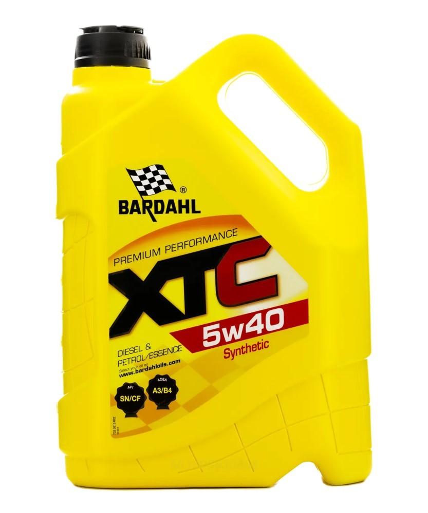 Моторное масло BARDAHL XTC A3/B4 5W-40 5Л