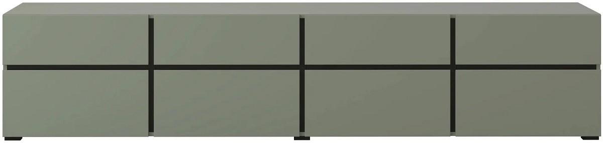 Tumba pentru televizor Helvetia Cross 24GWMY40 4K4S Verde/Negru