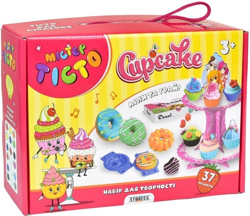 Набор игрушек Strateg Мистер Тесто: Cupcake (57142)